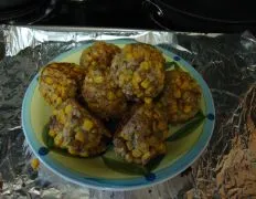Crispy Oven-Baked Corn Fritters Recipe