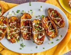 Crispy Oven-Baked Potato Skins Recipe