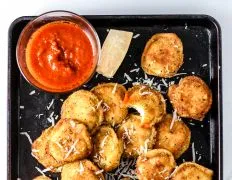 Crispy Oven-Baked Ravioli Bites