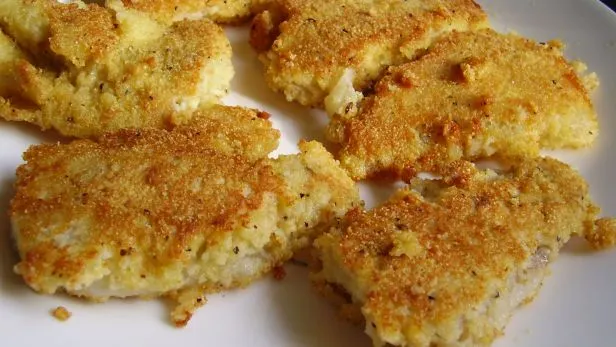 Crispy Oven- Fried Cod Fish