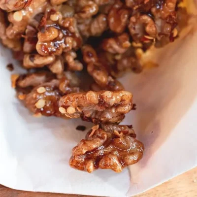 Crispy Oven-Roasted Spiced Walnuts Recipe