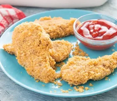 Crispy Parmesan- Ranch Chicken Breasts Strips