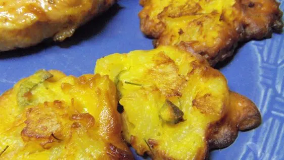 Crispy Pineapple Fritters with a Spicy Twist