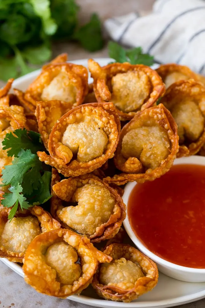 Crispy Pork-Filled Wonton Wrappers Recipe