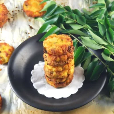 Crispy Potato Patties With Roasted Red