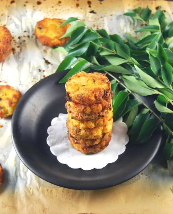 Crispy Potato Patties With Roasted Red