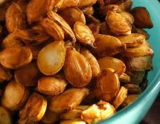 Crispy Roasted Spicy Butternut &Amp; Pumpkin Seeds - Perfect Snack Recipe