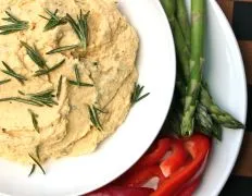 Crispy Rosemary Hummus