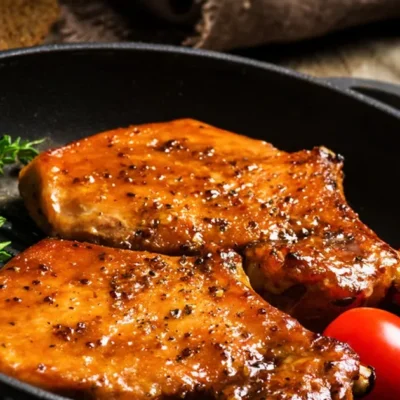 Crispy Seared Pork Chops