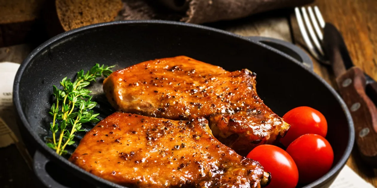 Crispy Seared Pork Chops