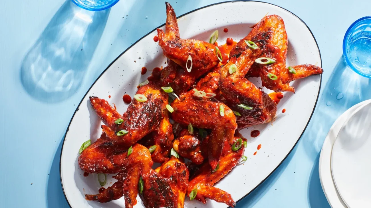 Crispy Sesame Glazed Chicken Wings Recipe