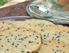 Crispy Sesame Tuiles