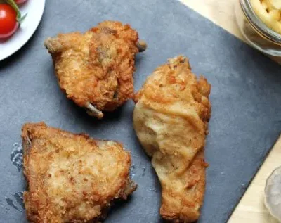 Crispy Southern-Style Buttermilk Fried Chicken Recipe