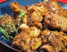Crispy Southern-Style Chicken Livers Saut Recipe