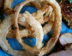 Crispy Southwestern-Style Baked Onion Rings Recipe