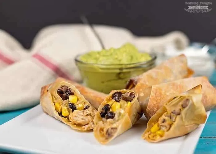 Crispy Southwestern-Style Egg Rolls