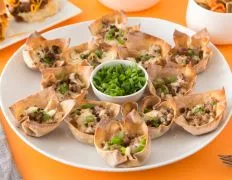 Crispy Spicy Sausage Wonton Bites: Perfect Party Appetizer