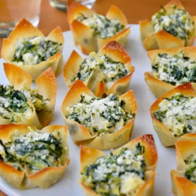 Crispy Spinach Wonton Bites: A Perfect Appetizer Recipe