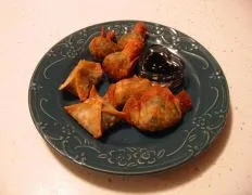 Crispy Spinach Wonton Pockets: A Perfect Vegetarian Appetizer