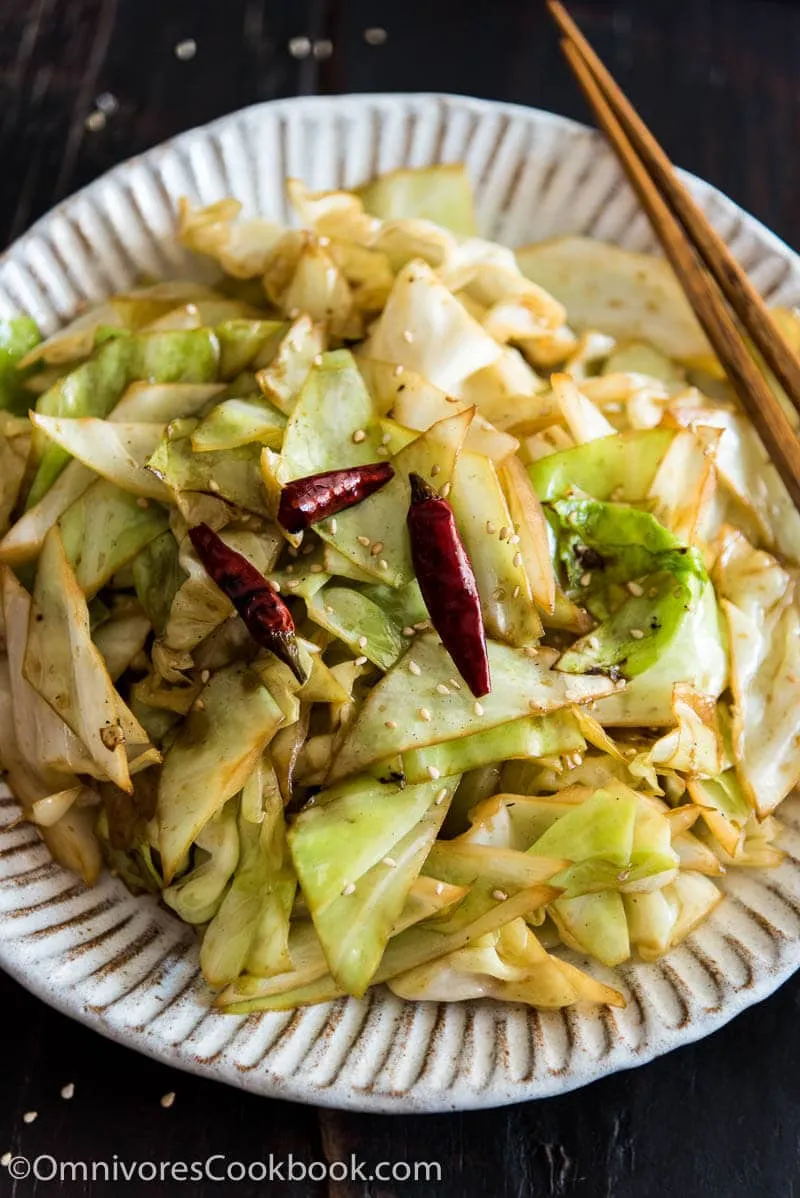 Crispy Stir-Fried Chinese Cabbage Delight