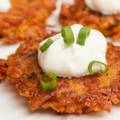 Crispy Sweet Potato Latkes Recipe: A Perfect Pancake Twist