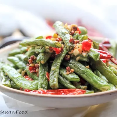 Crispy Szechuan Green Beans - Authentic Stir-Fry Recipe