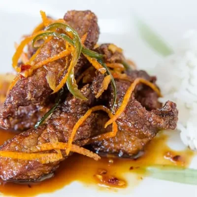 Crispy Szechuan Orange Beef Recipe - Easy &Amp; Flavorful