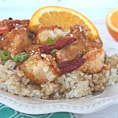 Crispy Szechuan Orange Chicken Recipe: A Spicy Delight