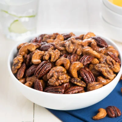 Crispy Tamari-Glazed Roasted Nuts: A Savory Snack Delight