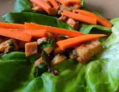 Crispy Thai-Inspired Chicken Lettuce Cups Recipe