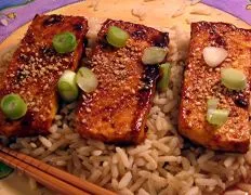 Crispy Tofu With Sweet & Tangy Glaze