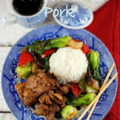 Crispy Twice-Cooked Pork With Sizzling Spicy Vegetables