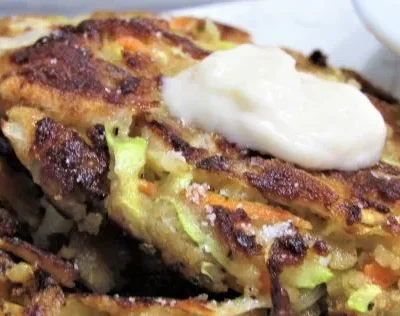 Crispy Zucchini Fritters Recipe