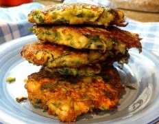 Crispy Zucchini Fritters Recipe - Greek Kolokithopitta