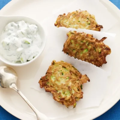 Crispy Zucchini Fritters Recipe - Perfect As A Healthy Side Dish