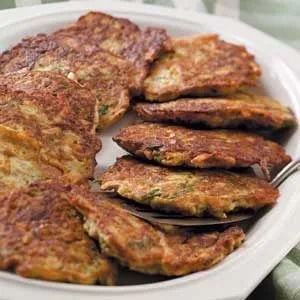 Crispy Zucchini And Potato Pancake Recipe