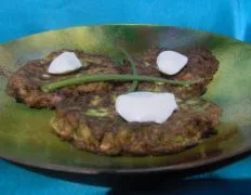 Crispy Zucchini And Scallion Pancakes