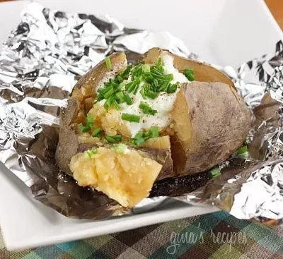 Crock Pot Baked Potatoes