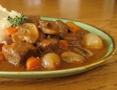 Crock Pot Beef Bourguignon