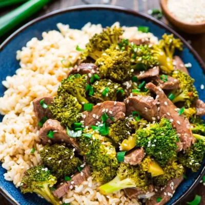 Crock Pot Beef &Amp; Broccoli