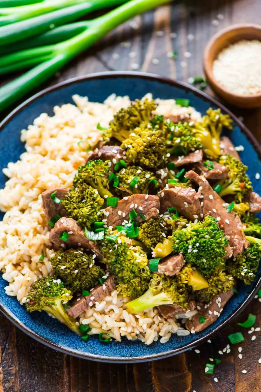 Crock Pot Beef & Broccoli