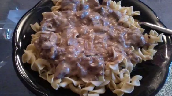 Crock Pot Beef Stroganoff