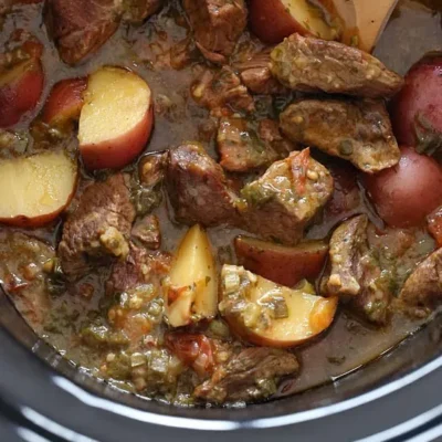 Crock Pot Carne Guisada Latin Beef Stew