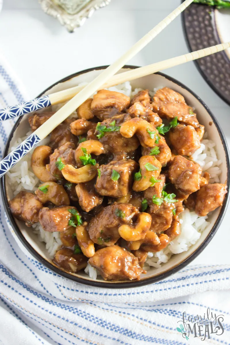 Crock Pot Cashew Chicken