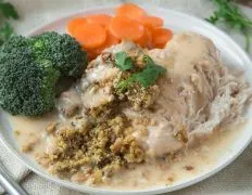 Crock Pot Chicken, Gravy And Stuffing