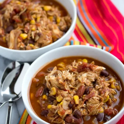 Crock Pot Chicken Taco Chili Recipe