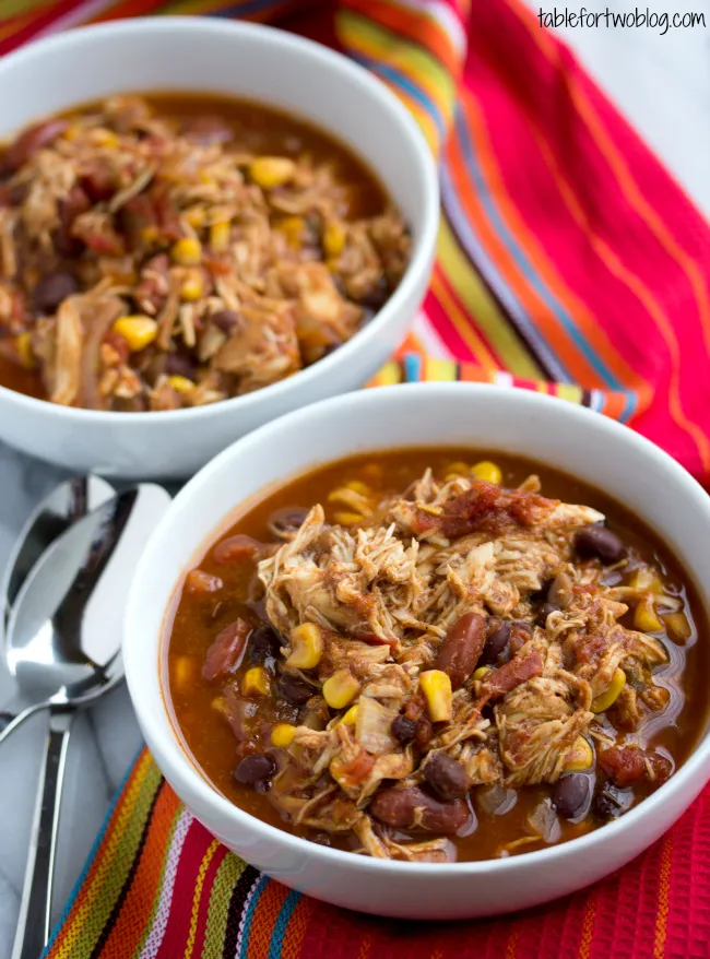 Crock Pot Chicken Taco Chili Recipe