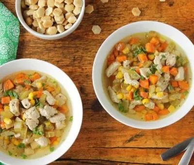 Crock Pot Chicken Vegetable Soup