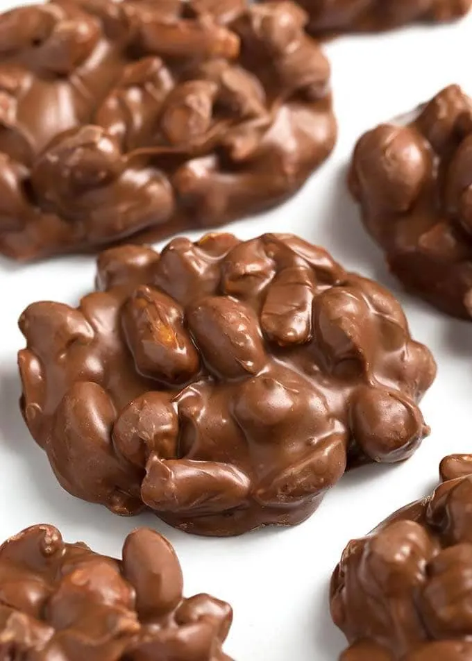 Crock Pot Chocolate Peanut Candy