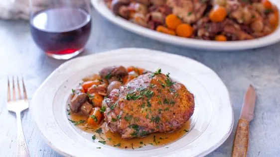 Crock Pot Coq Au Vin